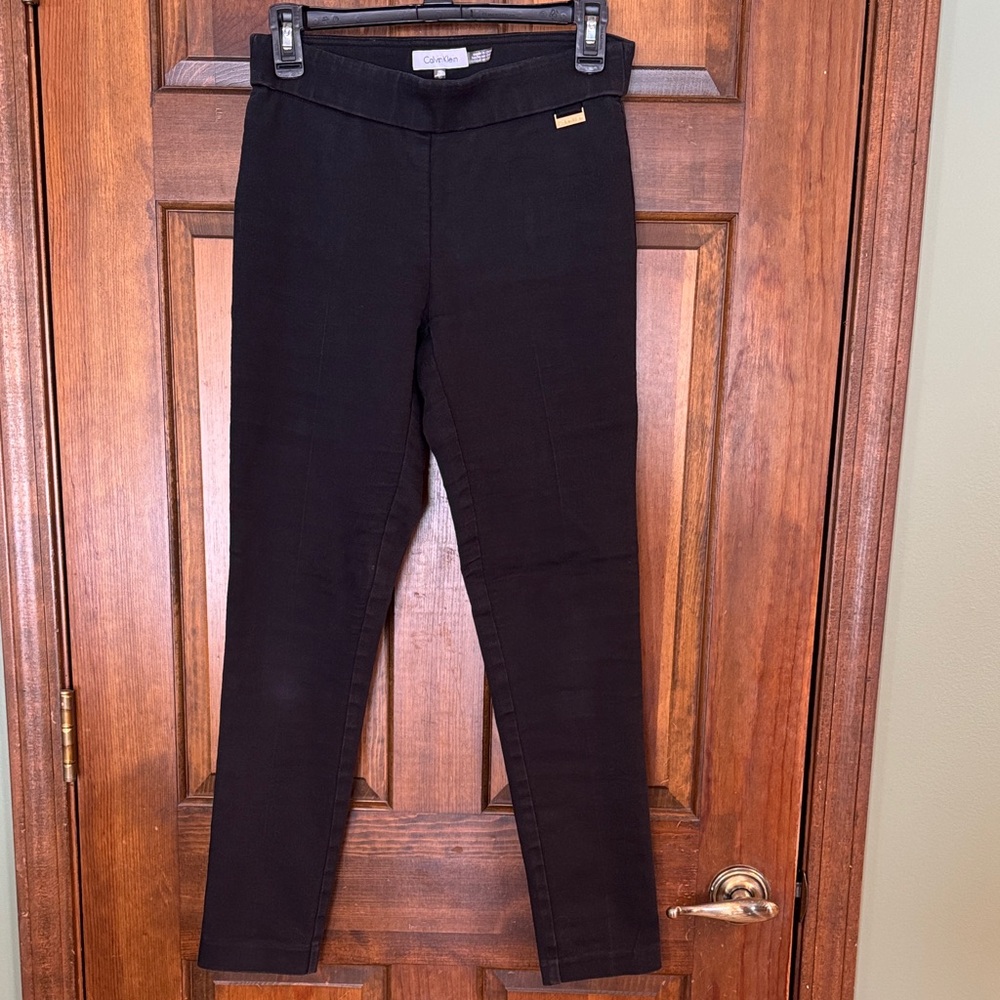 Calvin Klein Black Pull on Pants, XS